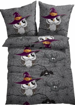 Bettwäsche mit Eulen|bonprix Clearance