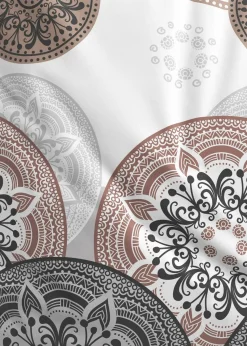 bonprix Bettwäsche|Bettwäsche mit Ornamenten grau