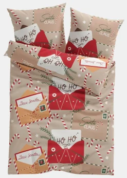 Bettwäsche mit Weihnachtsbrief|bonprix Hot