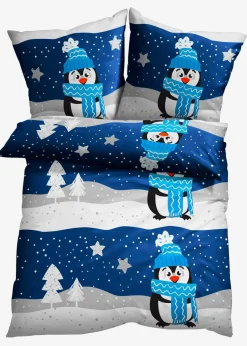Bettwäsche mit winterlichem Design|bonprix Clearance