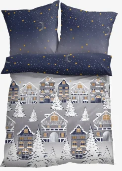 Bettwäsche mit Wintermotiv|bonprix Outlet