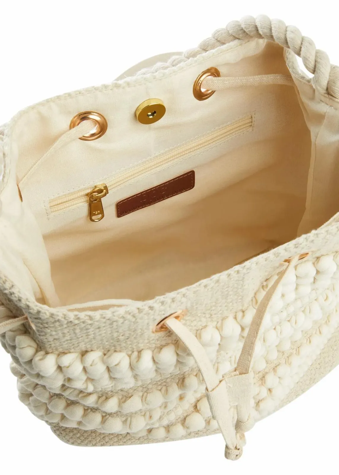 bonprix Taschen|Beuteltasche naturbeige