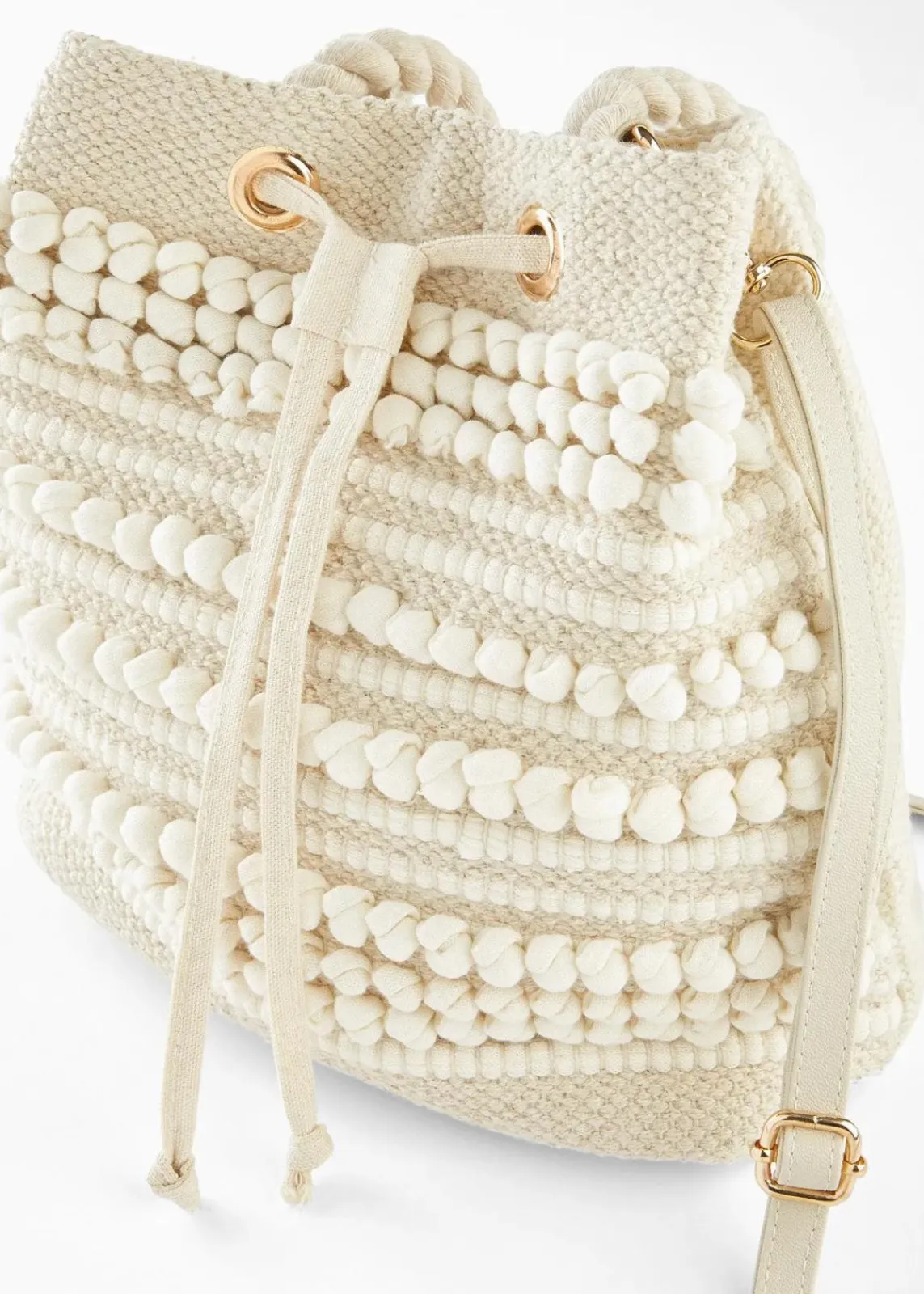 bonprix Taschen|Beuteltasche naturbeige