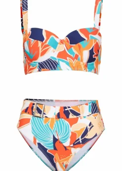 Bügel Bikini mit Highwaist-Bikinihose (2-tlg.Set)|bonprix New