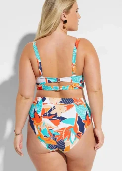 Bügel Bikini mit Highwaist-Bikinihose (2-tlg.Set)|bonprix New