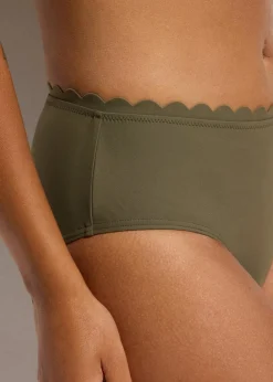 bonprix Bademode·Bikinis|Bademode·Große Cups D-F|Bügel Bikini (2-tlg.Set) dunkeloliv