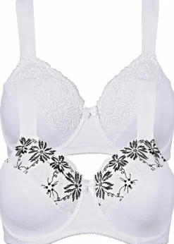 Bügel-BH mit gepolsterten Trägern (2er Pack)|bonprix Discount