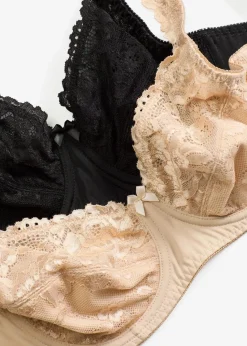 Bügel-BH mit zarter Spitze (2er Pack)|bonprix Online