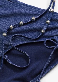 Bügel-Bikini in Jeansoptik (2-tlg.Set)|bonprix Clearance