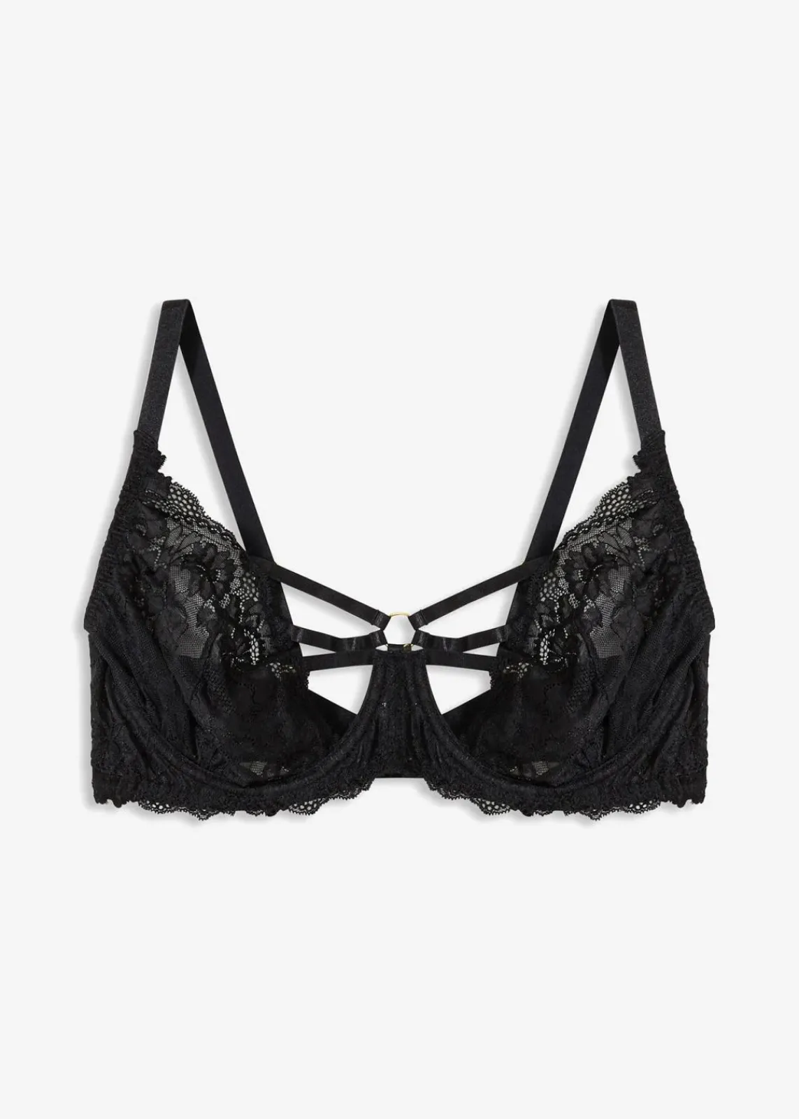 bonprix Große Cups D-H|Bhs|BH mit Bügel schwarz