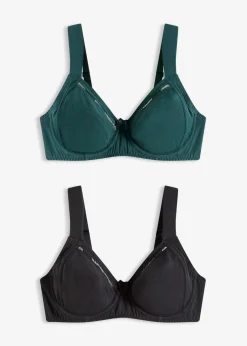 BH mit Bügel mit Bio-Baumwolle (2er Pack)|bonprix Sale