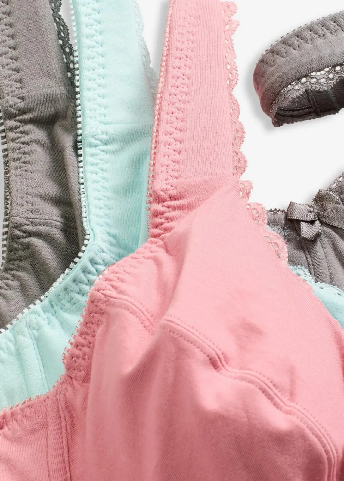 BH mit Bügel mit weicher Bio-Baumwolle (3er Pack)|bonprix Online