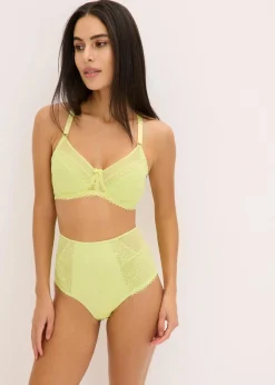 bonprix Wäsche·Große Cups D-H|Wäsche·Bhs|BH mit Bügel und zarter Spitze mintgrün