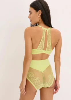 bonprix Wäsche·Große Cups D-H|Wäsche·Bhs|BH mit Bügel und zarter Spitze mintgrün