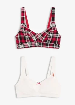 BH ohne Bügel mit Bio-Baumwolle (2er Pack)|bonprix Sale