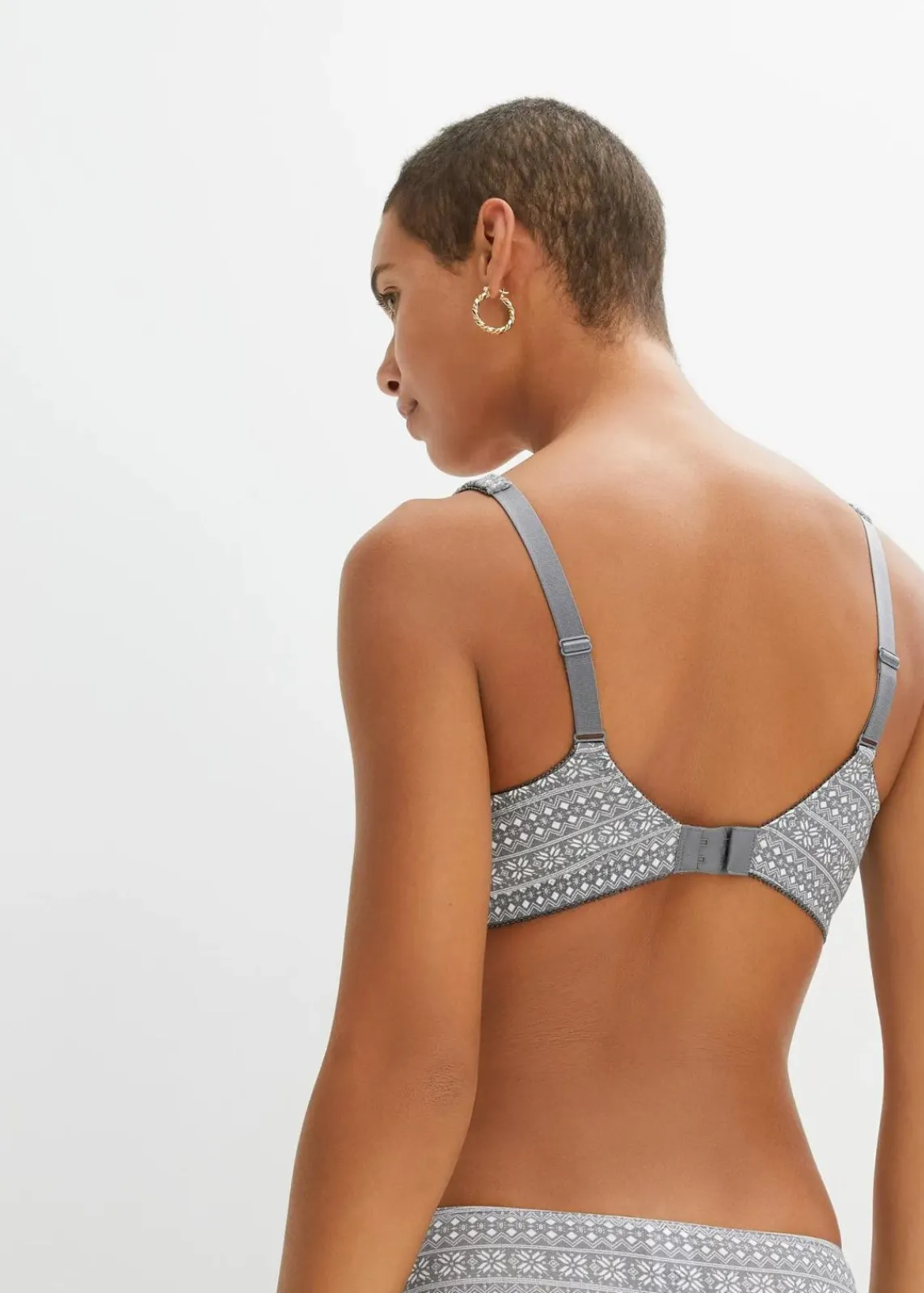 BH ohne Bügel mit Bio-Baumwolle (2er Pack)|bonprix Outlet