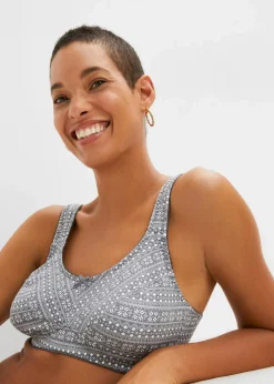 BH ohne Bügel mit Bio-Baumwolle (2er Pack)|bonprix Outlet