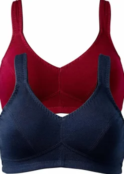 BH ohne Bügel mit Bio-Baumwolle (2er Pack)|bonprix Sale