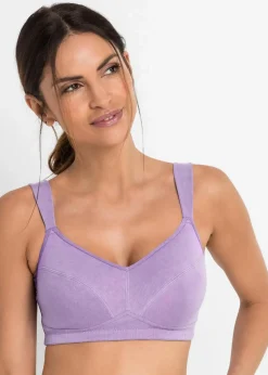 BH ohne Bügel mit Bio-Baumwolle (2er Pack)|bonprix Clearance