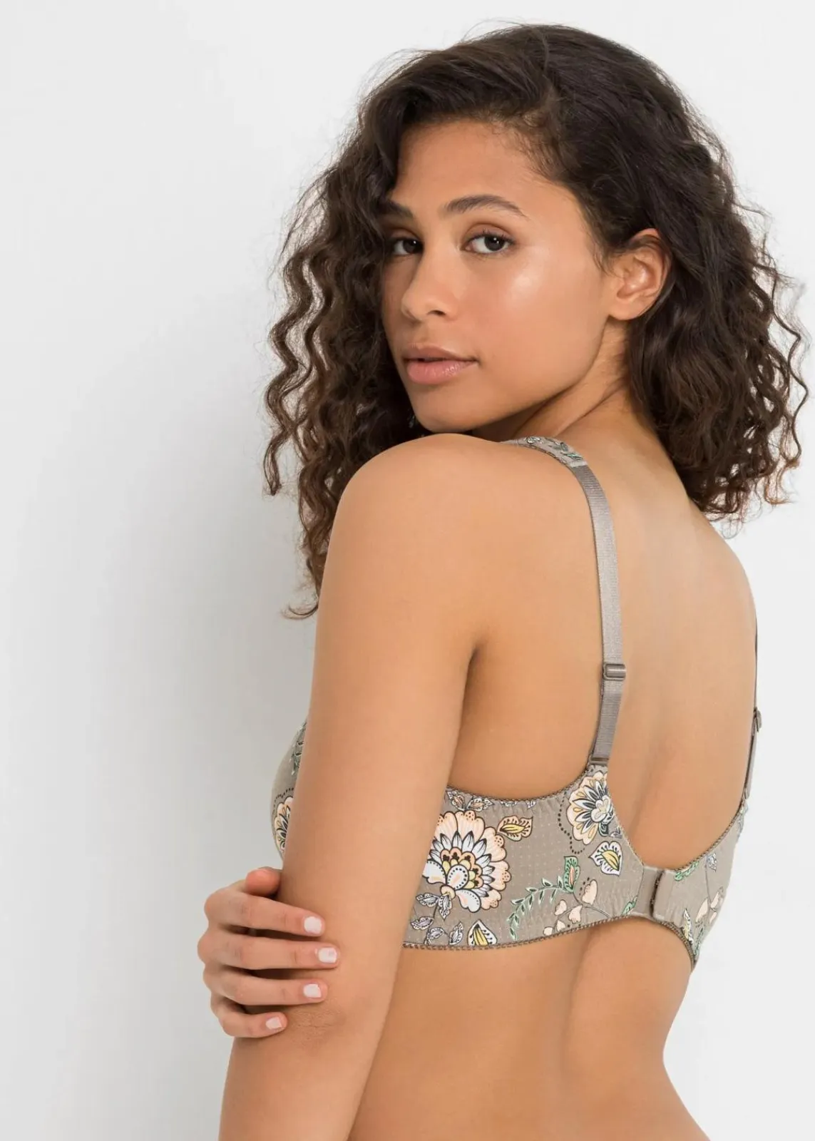 BH ohne Bügel mit Bio-Baumwolle (3er Pack)|bonprix Clearance