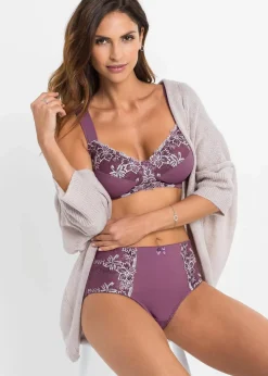 BH ohne Bügel mit gepolsterten Trägern (2er Pack)|bonprix Clearance