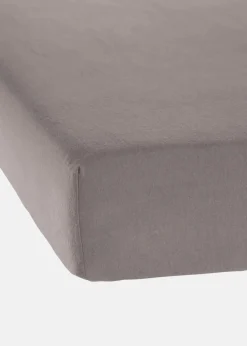 bonprix Laken & Matratzenauflagen|Laken & Matratzenauflagen|Biber Spannbettlaken taupe