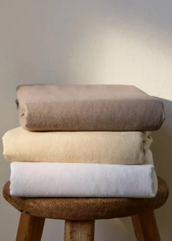 bonprix Laken & Matratzenauflagen|Laken & Matratzenauflagen|Biber Spannbettlaken beige