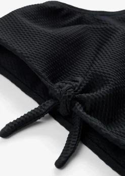 bonprix Jungen|Mädchen|Bikini in strukturiertem Material (2-tlg.Set) schwarz