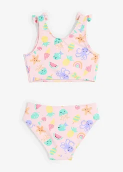 bonprix Jungen|Mädchen|Bikini (2-tlg.Set) zartrosa bedruckt