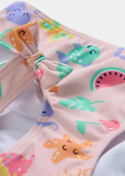 bonprix Jungen|Mädchen|Bikini (2-tlg.Set) zartrosa bedruckt