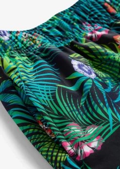 bonprix Jungen|Mädchen|Bikini und Badeunterteil (3-tlg.Set) schwarz bedruckt