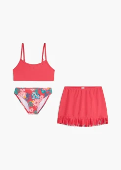 Bikini und Rock (3-tlg.Set)|bonprix New