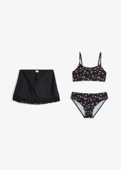 Bikini und Rock (3-tlg.Set)|bonprix Hot