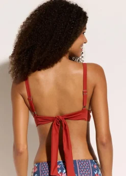 Bikinioberteil mit breitem Band|bonprix Clearance