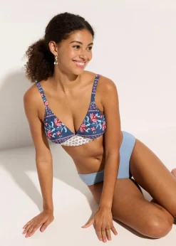 Bikinioberteil mit breitem Bund|bonprix Hot