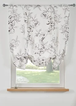 Bindegardine mit Blumendruck|bonprix Hot