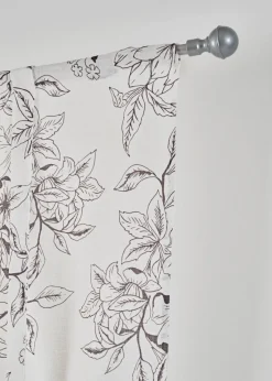 Bindegardine mit Blumendruck|bonprix Hot