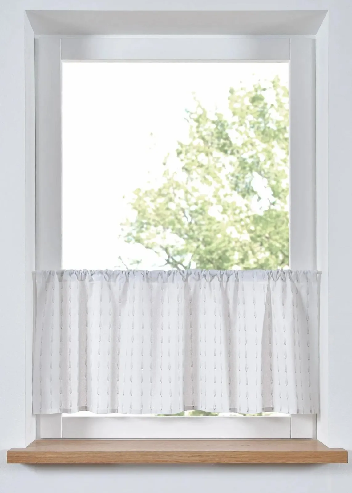 Bio Baumwoll Scheibengardine|bonprix Hot