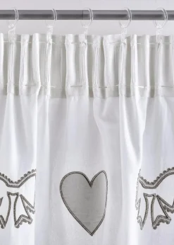 bonprix Vorhänge|Bio Baumwoll Vorhang mit Raffhalter (1er Pack) taupe