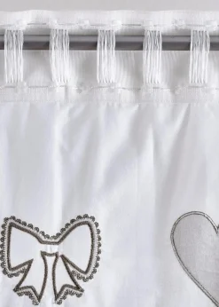 bonprix Vorhänge|Bio Baumwoll Vorhang mit Raffhalter (1er Pack) taupe