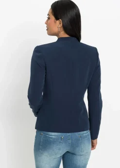 bonprix Kurzgrößen|Bekleidung·Basics|Blazer dunkelblau