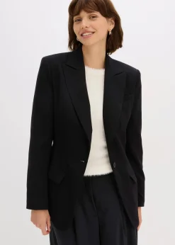 bonprix Bekleidung·Basics|Blazer|Blazer schwarz
