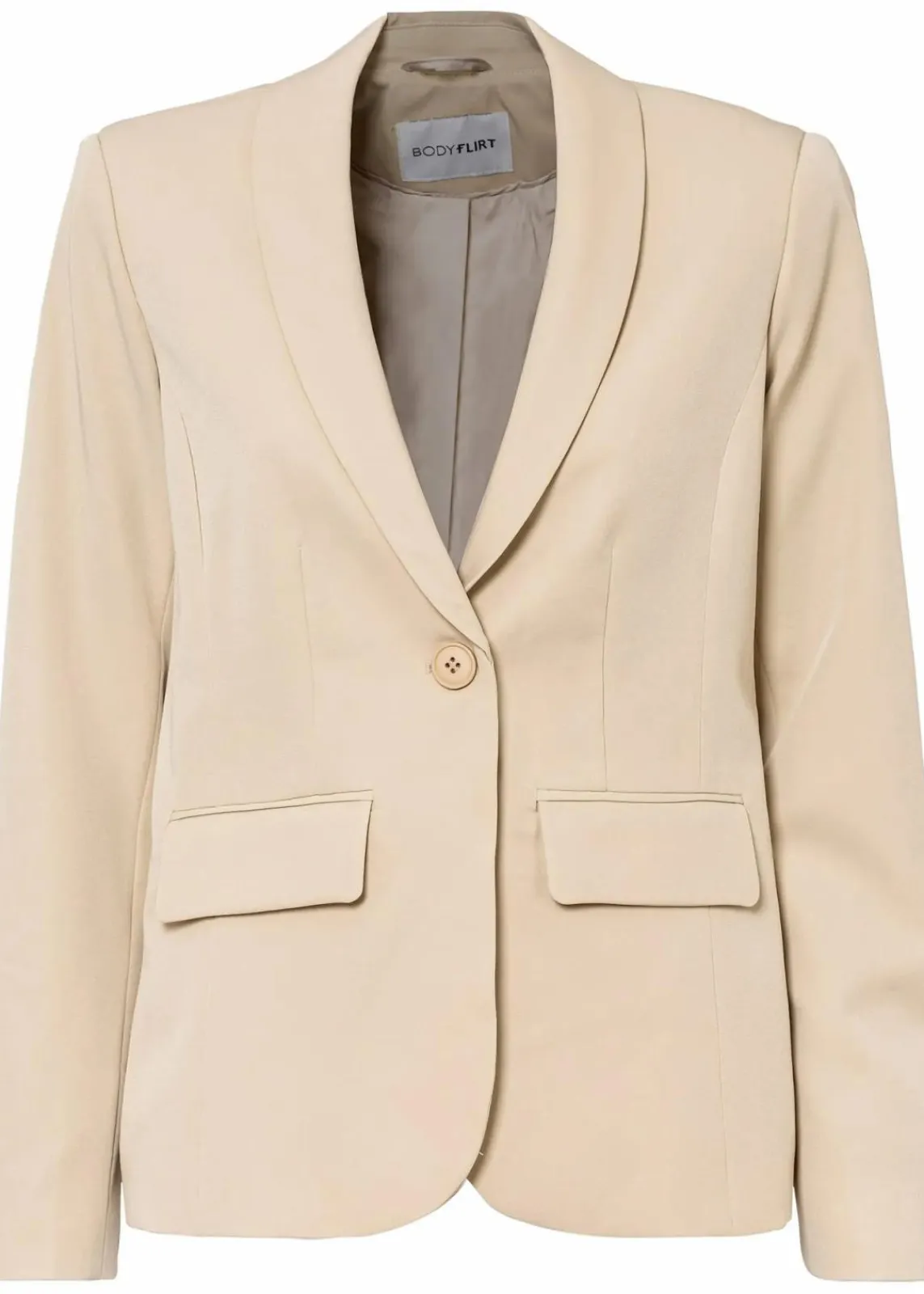 bonprix Bekleidung·Basics|Blazer|Blazer hellsand