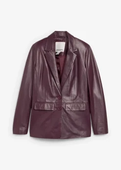 Blazer aus Lammnappa|bonprix New