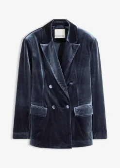 Blazer aus softem Samt|bonprix Discount