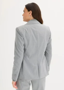 Blazer mit dekorativen Handstich Details|bonprix