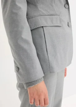 Blazer mit dekorativen Handstich Details|bonprix