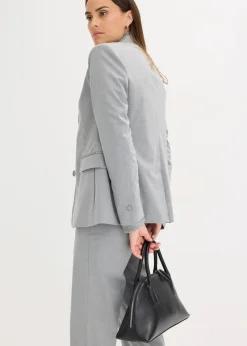 Blazer mit dekorativen Handstich Details|bonprix