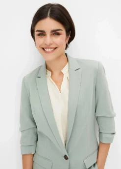 Blazer mit drapierten Ärmeln|bonprix