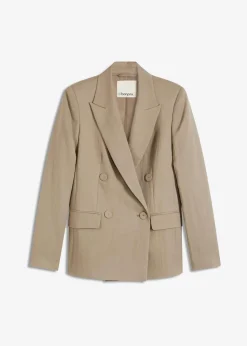 Blazer mit Lyocell im Crinklelook|bonprix Best